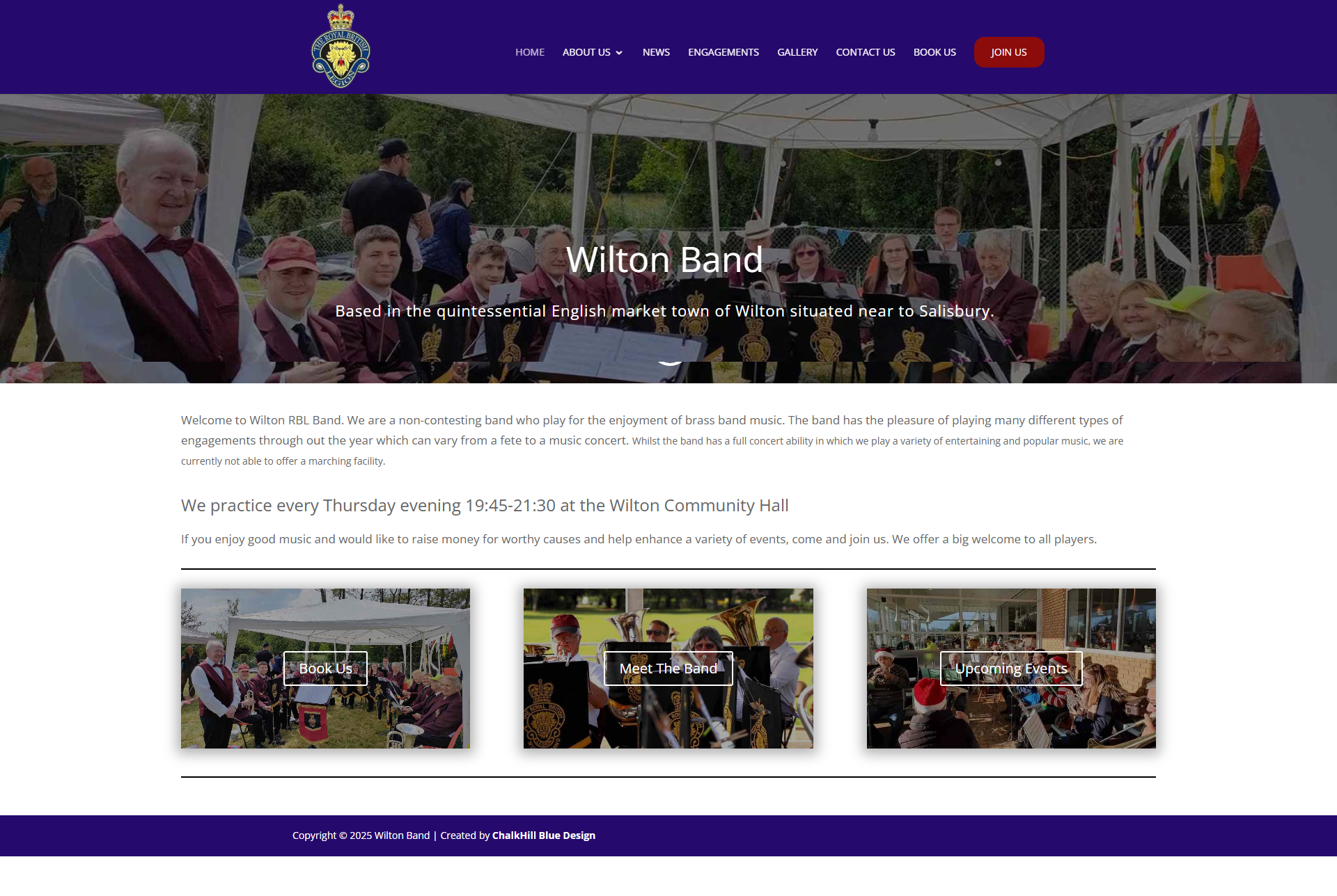 Wilton Brass Band website design,wilton brass band website hosting,Wtshire Brass Band,web design,email hosting,migrate hosting,Wilton Brass Band Website &amp; Hosting